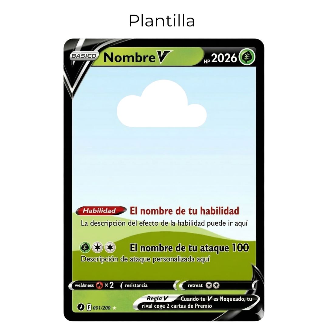 Carta Personalizada "Mitic card" – Edición Especial VMAX